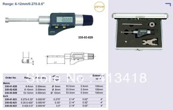 Elektronické Tri-bod Vnútorný Mikrometre 6-8 mm.0.275-0.35 cm.335-01-920 Vnútri mikrometer