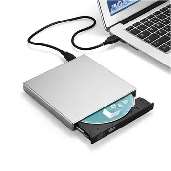 DVD, USB 2.0, Optická Hráč Horák Reader, CD-RW Prenosný Externý Záznamník Horák Externé