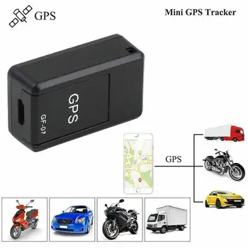 Nové Mini GPS Tracker GF07 GPS Lokátor Nahrávanie Anti-Stratené Zariadenie Podporu Diaľkové ovládanie Mobilného Telefónu GPRS Sledovacie Zariadenie