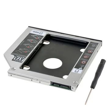12,7 mm 2. Pevný Disk SSD HDD Caddy pre DELL Inspiron 15R SE 7520 N5010 fotografické stanice n5110 M5010