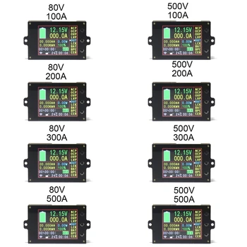 80V/500V 100A/200A/300A/500A Bezdrôtový Merač Napätia Ammeter Batérie Coulometer Dropshipping