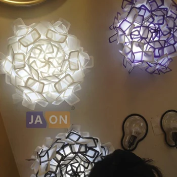 LED Postmoderných Železa PVC Dizajnér LED Lampa LED Svetlo Nástenné svietidlo Nástenné svietidlo Nástenné Sconce Pre Bar Obchod Foyer Spálne