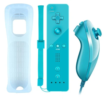 Pre Nintend Wii Bezdrôtový GamePad Vzdialené Controle Bez Motion Plus+Nunchuck Ovládač Ovládač Pre Nintendo Wii Príslušenstvo