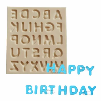 Yueyue Sugarcraft abecedy/Capital/List silikónové formy cake zdobenie nástroje confeitaria moldes de silikónové fondant tortu formy