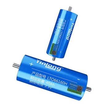 Originálne Reálne možnosti Yinlong 66160 2.3 V 40Ah Lítium Titanate LTO Článková Batéria pre Car Audio Systému na výrobu Solárnej Energie