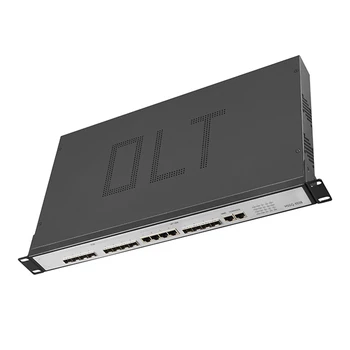 OLT EPON 8 PON RJ451000M UPlink 10G SFP EPON OLT 10 gigabit 8 PON port OLT GEPON podporu L3 Router/Switch Otvorený softvér