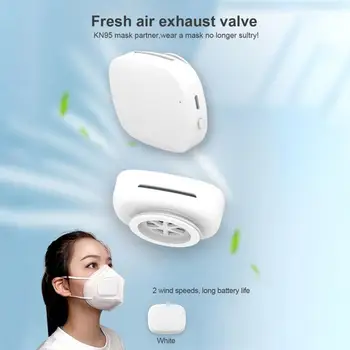 Elektrické Respirátor S Vymeniteľnými Uhlím Chrániť Vrstva S Ventilom Ochrannú Masku Proti Znečisteniu Respirátor