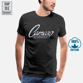 Muži Tričko Značky Chevrolet Camaro Dizajn, Mäkké Letné Módne Čierne Tričko Novinka Tričko Ženy