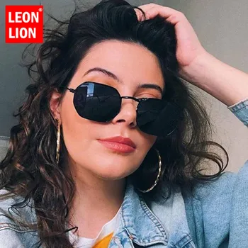 LeonLion 2021 Malé Retro Sunglasse Ženy Značky Dizajnér Slnečné Okuliare Ženy, Luxusné Okuliare pre Ženy/Muži Ročník Oculos De Sol