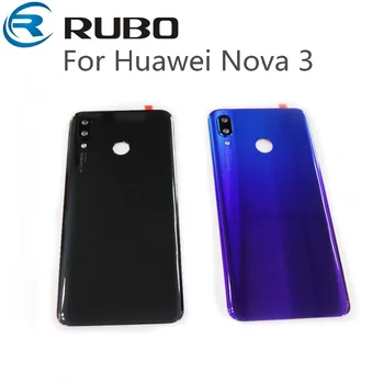 Pre Huawei nova 3 Nova3 Späť Kryt Batérie Prípade Zadné Bývanie Kryt Zadné Dvere+objektív+Lepidlo Sticke