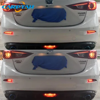 2KS LED Zadné Hmlové Svietidlo Pre Mazda 3 Mazda3 Axela - 2018 Auto LED Nárazníka svetlo Brzdové Svetlo Zapnite Indikátor Signálu Reflektor