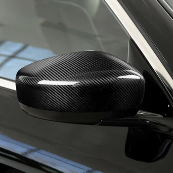 Carbon Fiber Auto Spätné Zrkadlo Bývanie Kryt-Bočné Zrkadlo Pokrytie pre Infiniti G Série G35 G25 G37 Q40 Q60 2009-