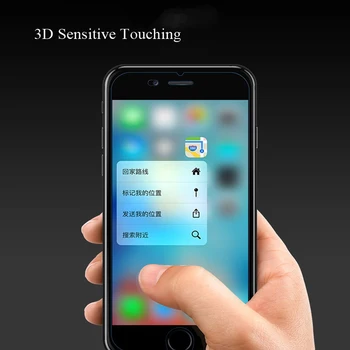3KS 0,3 mm Screen Protector Tvrdeného Skla Pre iPhone 8 7 6 s 6s Plus Non Úplné Pokrytie Ochrany Tvrdeného Skla Film Pre iPhone8