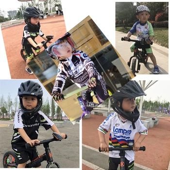 2018 Priedušná Tinkoff Deti Cyklistika Jersey Šortky Nastaviť Žiarivú Ružovú Deti Cyklistické Oblečenie Chlapci Dievčatá V Lete Požičovňa Nosenie