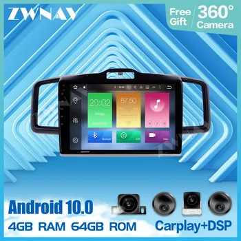 360 Fotoaparát 9 Palcový Android Multimediálny prehrávač Pre Honda fit jazz 2008 2009 2010 2011 2012 2013 rádio audio stereo hlava
