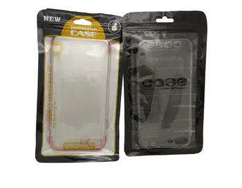 100ks 12*20.5 cm priehľadný Plastový zips Retail Balenie Poly Taška pre iPhone 5C 6 6 7 plus Samsung S3 S5 S6 C5 C7 mobilné prípade