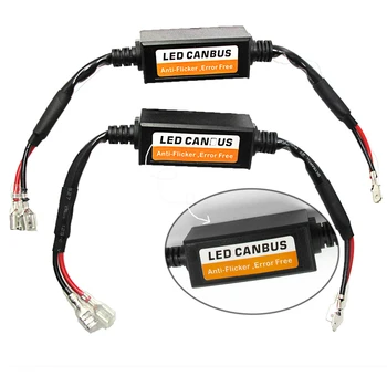 1 Pár H1/H3 LED Reflektor Dekodér Anti-Blikanie Flash Chyba Canceller Odpor Auto Príslušenstvo