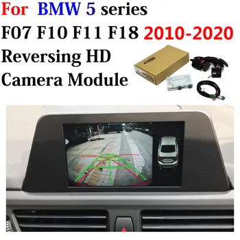 Pôvodné Zobrazenie Aktualizácia Systému Pre BMW 5 Series F07 F10 F11 F18 2010~2020 Auto Rear Reverse Parkovacia Kamera Rozhranie Dekodér