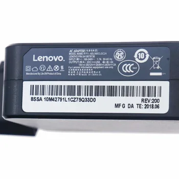 65W 61W maximálne 45 w USB Typu C Nabíjačka pre Lenovo Univerzálny Adaptér pre Asus HP Dell Xiao Samsung Telefón 5A10K78736 EÚ Plug 20V 3.25 A