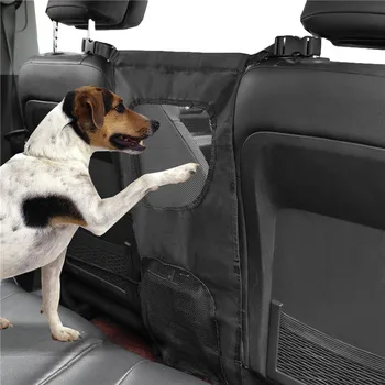 Pes Auto Dopravcu Zadné Sedadlo Pet Plot Proti kolízii Oka Pet Auto Bariéru Bezpečnosti Izolácie Čistá Pet Ochrany