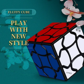 Najnovšie QIYI MOFANGGE Načechraný Kocky 3x3 Magic Cube Non Magnetické Puzzle 3x3x3 Cubo Magico Vzdelávacie Hračky Darček pre Deti Deti