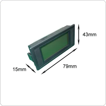 LCD Digital AC Ammeter Aktuálne Tester s CT Nastaviť AC, 2A 5A 10A 20A 100A Aktuálne Meter Amp Panel Meter Napájanie DC/AC8-12V