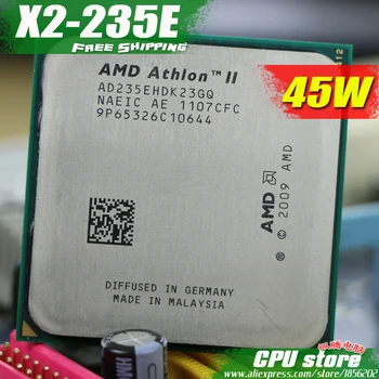 AMD Athlon II X2 235E 235 CPU Procesor (2.7 Ghz/ 2M /2000GHz) Socket am3 am2+ 938 pin doprava zadarmo Desktop Procesor