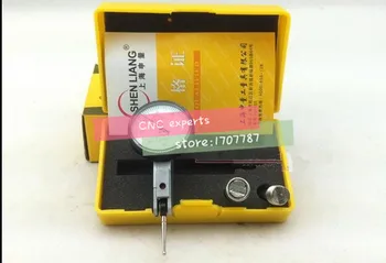 Dial indikátor 0-0.8 mm presnosťou 0.01 mm pákový mikrometer dial test rozchod reloj comparador