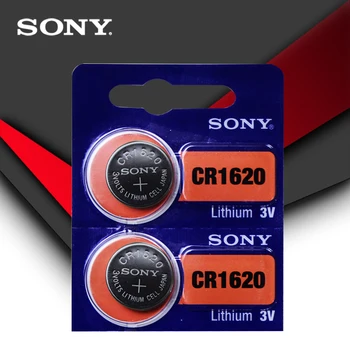 30pc/veľa Sony Originálne CR1620 gombíkovú Batériu Pre Sledovať Auto Diaľkové Tlačidlo cr 1620 ECR1620 GPCR1620 3v Lítiové Batérie