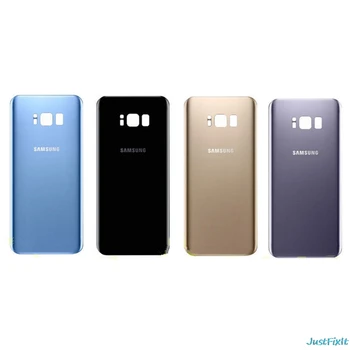 Pre SAMSUNG Galaxy S8 S8 plus G955f G955U G950F G950A G950 Späť Kryt Batérie Dvere, Zadné Sklo Bývanie Prípade Vymeňte Kryt Batérie