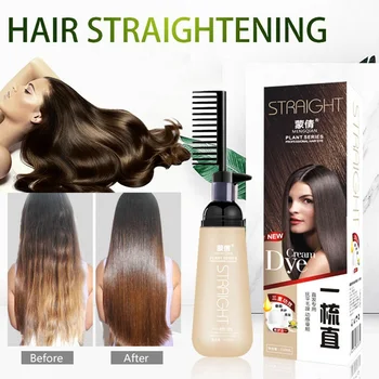 150ml Jednoduché Pomocou Hladké Narovnanie Vlasov Výživný Rovné Vlasy Krém pre ženy Haircare Relaxer Krém