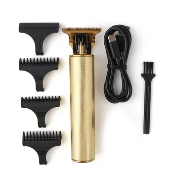Zastrihávač chĺpkov Holič Účes Nabíjateľná hair Clipper Pre Mužov, gif, USB kábel, rýchle nabíjanie zlato Mastné vlasy SU426