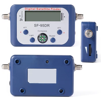 SIFREE Vyhľadávanie Satelitného Signálu SF-95DR Satfinder Nájsť Meter LCD, Satelit FTA Digitálneho TELEVÍZNEHO Signálu Finder DIRECTV