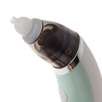 Dieťa nosovej aspirator elektrické bezpečnostné hygienické nosovej sacie zariadenie má 2 veľkosti nosa tip a ústne sania novorodenca chlapec dievča