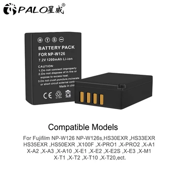 3ks 1200mAh NP-W126 NP W126 NPW126 Batérií&LCD Duálny Nabíjačka pre Fujifilm Fuji X-Pro1 XPro1 X-T1 XT1, HS30EXR HS33EXR X-PRO1