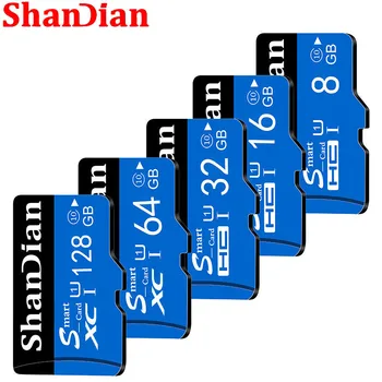 ShanDian hot predaj Micro SD Pamäťová karta 32GB 64GB 8GB, 16GB class10 TF karty Microsd Pero disk, pamäť Flash disk vysokou rýchlosťou