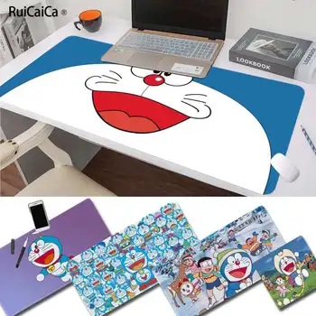 RuiCaiCa Cool Nové Doraemon Krásne Anime Mouse Mat Doprava Zadarmo Veľké Podložku Pod Myš, Klávesnica Mat