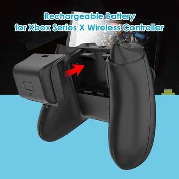 Elektronické Stroj Príslušenstvo Gamepad Bezdrôtový ovládač Externé Späť Klip Batéria pre Xbox Série X