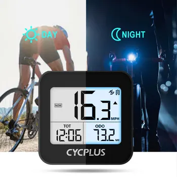 CYCPLUS Bezdrôtový Stopky GPS Bike Počítača Nepremokavé IPX6 Cyklistické počítadlo kilometrov Cyklistické Doplnky