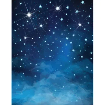 Fotografie Pozadie Nočnej Hviezdnej Oblohe, Hviezda Priestor Galax Stenu pozadie tkaniny tkaniny Vysokej kvality Počítač tlač strany photo studio