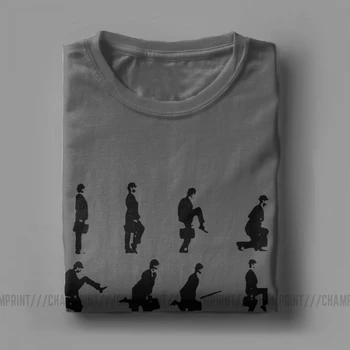 Ministerstvo Hlúpe Prechádzky Monty Python Wa Krok Vektor T Košele Mužov Bavlna Tričko Britskej Tričko Krátky Rukáv Topy Plus Veľkosť
