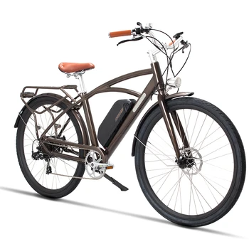 Elektrický bicykel 48V500W vysoká rýchlosť motora elektrické cestné bicykle Retro klince ľahký rám Pohodlné sedlo cesty