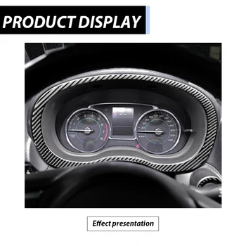 MCrea Auto-styling Vnútorné Prístrojový Panel Rám Zahŕňa Dekoratívne Samolepky Pre Subaru Forester 2018 2017-2013 Auto Príslušenstvo