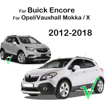 Pre Buick Encore Opel/Vauxhall Mokka X 2013 - 2016 2017 2018 Chrome Zadné Okno, Stierač Rameno Stierača Kryt Výbava Liatie Prekrytie