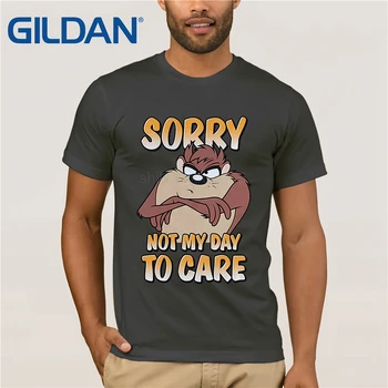 Nové Nwt Looney Tunes Tasmánsky Diabol Prepáč, Že Nie Je Môj Deň Na Starostlivosť T-Shirt Print T Shirt Mens Krátke Rukáv Hot