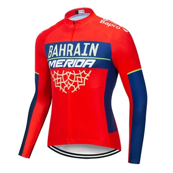 2020 STRAVA Pro Long Sleeve top Cyklistika Dres MTB Cyklistické Oblečenie Nosiť na Jeseň Cyklistické Oblečenie mužov Cyklistické Oblečenie