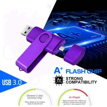 Ype-C, usb 3.0 flash disky 256 GB OTG 3 V 1 kl ' úč 128GB memoria usb kľúč 32GB pen drive 64 GB cle USB flash 16GB micro zadarmo
