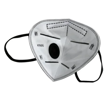 10pcs Black ffp2 KN95 Masku na Tvár PM2.5 Ochranné 95% 5-Lay Filtrácie Ochrany Maska Opakovane kn95 Prachu Masky n95 Ventil Respira