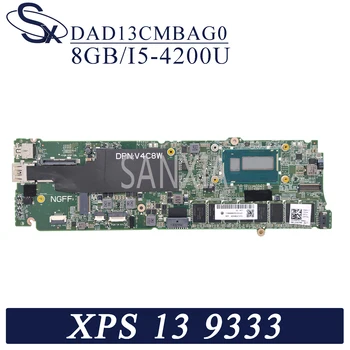 KEFU DAD13CMBAG0 Notebook základná doska pre Dell XPS-13 9333 pôvodnej doske 8 GB-RAM I5-4200U