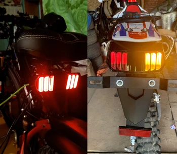 Pre Honda MSX125 CBR650F CTX700 CTX700N Motocykel LED zadné Svetlo Beží Stop Brzdy Zadné Výstražné Zapnite Indikátor Signálu Lampa